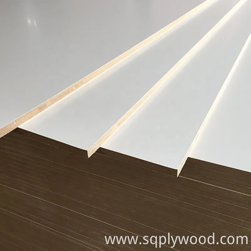 18mm Laminated/Raw/Slot/UV/Hmr/Veneer/Melamine MDF for Furniture